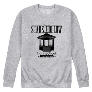 Men's - Gilmore Girls - Stars Hollow Graphic Fleece Sweatshirt - 1 of 4