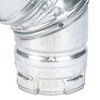 DuraVent PelletVent 6 Inches Stainless Steel 45 Degree Elbow Stove Pipe, Silver - 4 of 4