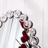 VYNXARIA Full Length Mirrors 59"x19" Crystal Oval Mirror with Stand for Glamorous Decor - 3 of 4