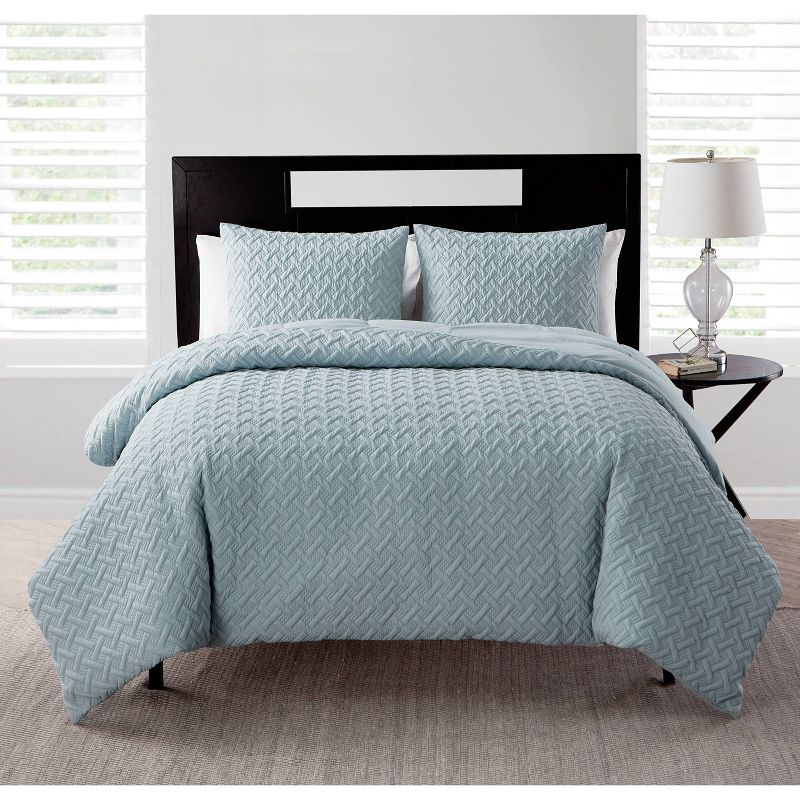Nina Embossed Comforter Set - VCNY Home, 3 of 12