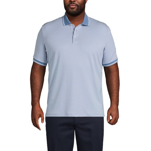 Lands' End Men's Big And Tall Short Sleeve Cotton Supima Polo Shirt ...