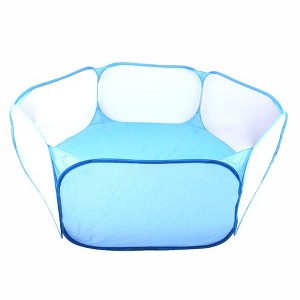 coucheta Pet Folding Fence, Dog Playpen for Puppy Small Dogs, Small Animals Tent, Breathable Transparent Pet Playpen, Keep Pets Secure - 1 of 4