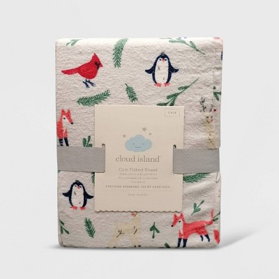 target flannel crib sheet
