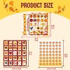 Joyfy Thansgiving Turkey Party Favors Supplies, 28 Players Thanksgiving Bingo Cards (5x5) for Kids Family Activities, Party Card Classroom Games - 4 of 4
