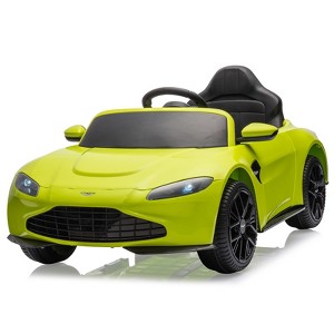 12V  Kids Ride On Car with Remote Control, Battery Powered Sports Car for Toddler, Electric Ride On Vehicle with MP3 Player, LED Light - 1 of 4
