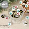 Big Dot of Happiness NYC Cityscape - New York City Party Small Round Candy Stickers - Party Favor Labels - 324 Count - 2 of 4