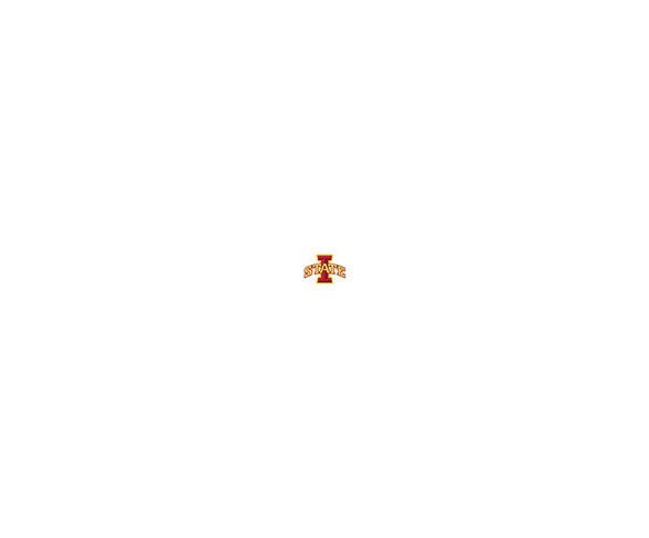 NCAA Iowa State Cyclones Table Top Neon Logo Light