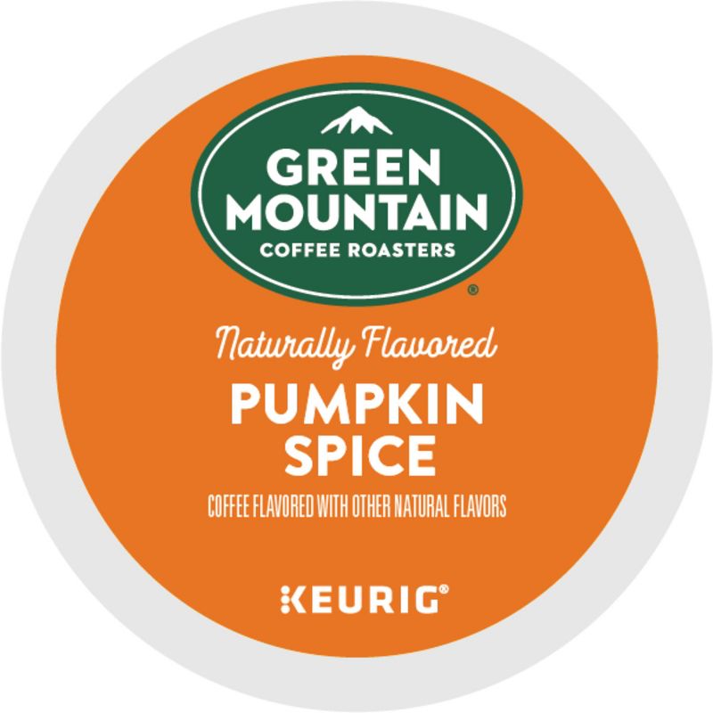24ct Green Mountain Coffee Pumpkin Spice Keurig K-Cup Coffee Pods Flavored Coffee Light Roast, 4 of 14