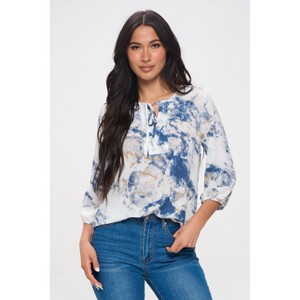 WEST K Women's Sophia Three Quarter Sleeve Blouse - 1 of 4