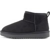 Soda Women's Mute Faux Fur Lined Mini Boot - 3 of 4