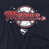 Women's Superman 2025 Meteors New Logo Loose T Shirt - 2 of 4