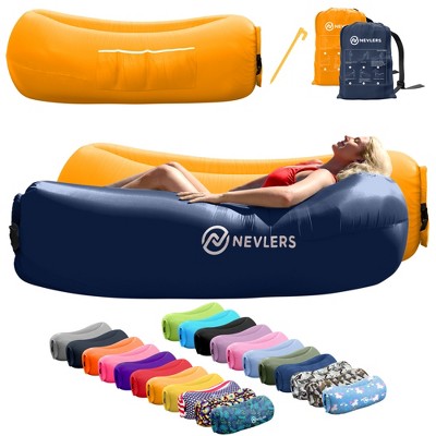 Nevlers Tear-Resistant Inflatable Loungers - Pack of 2