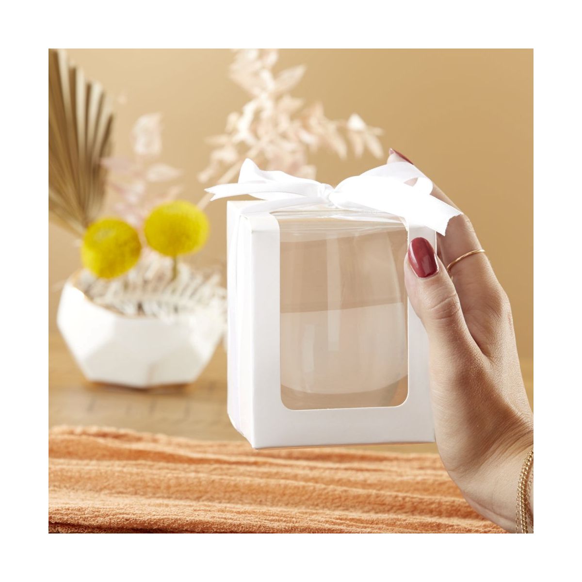Kate Aspen 9 and 15 oz. Glassware Gift Box with Ribbon - thumbnail 9