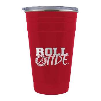 Alabama Crimson Tide Houndstooth 20 oz sublimated Tumbler coffee cup  insulated