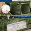 Corduroy Sofa Bed, Oversized Chaise Lounge Chair, with Charging Ports & Cup Holders, Comfortable Reclining Lounge Chair, for Living Room, Home - 4 of 4