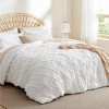 2-3 Pcs Boho Tufted Comforter Sets Multiple Colors & Patterns Farmhouse Shabby Chic Style - 2 of 4