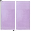 Alpine Swiss 100% Cotton Towel Set 2 Piece Soft and Absorbent 500 GSM Face Towels, Hand Towels, Bath Towels, or Bath Sheets - 2 of 4