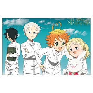 Trends International The Promised Neverland - Orphans Framed Wall Poster Prints - 1 of 4