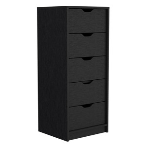 NicBex 5 Drawers Dresser for Bedroom,Wooden Drawers with Free Handle,Dressers for Kids Room,Living Room,Entry and Hallway - 1 of 4