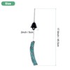 Unique Bargains Metal Vintage Outdoor Wind Chime 2" x 17.9" Bronze Tone 1 Pack - 3 of 4