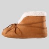 Isotoner Women's Rory recycled Microsuede Bootie Slippers - 2 of 4