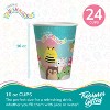 Treasures Gifted Squishmallows Cups - 16oz Party Cups - Squishmallows Birthday Decorations - Disposable Paper Cups - 2 of 4