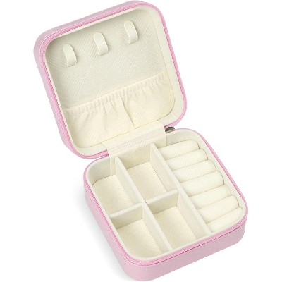 Travel Jewelry Box, Mini Jewelry Travel Case, Jewelry Organizer Case, Portable Small Jewelry Organizer Storage Boxes