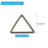Unique Bargains Copper DIY Crafts Jewelry Making Durable Beading Hoop Earrings 60 Pcs - 2 of 4