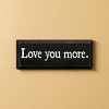 Slickblue Love You More Wooden Sign – Rustic Couple’s Wall Decor for Home, Wedding or Anniversary – 7x18, Color Options - 3 of 3