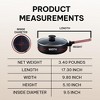 Brabantia Tasty+ Ceramic Nonstick Saute Pan 9.5" Non Toxic Skillet Frying Pan - 4 of 4