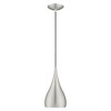 Livex Lighting Amador 1 - Light Pendant in  Brushed Aluminum - 3 of 4