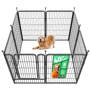 FXW Rollick Dog Playpen for Indoor, Yard, RV Camping, Panels for Puppy and Small Dogs│Patented - 1 of 4