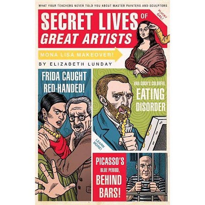 Secret Lives of Great Artists - by  Elizabeth Lunday (Paperback)