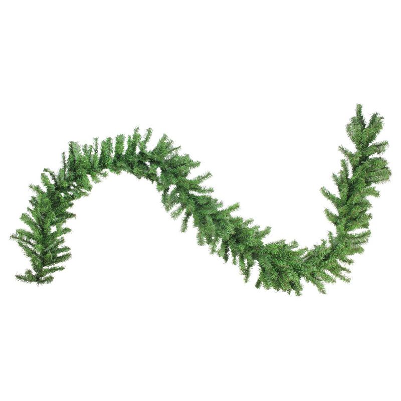 Northlight 100' x 12" Green Canadian Pine Commercial Length Artificial Christmas Garland, Unlit, 4 of 5