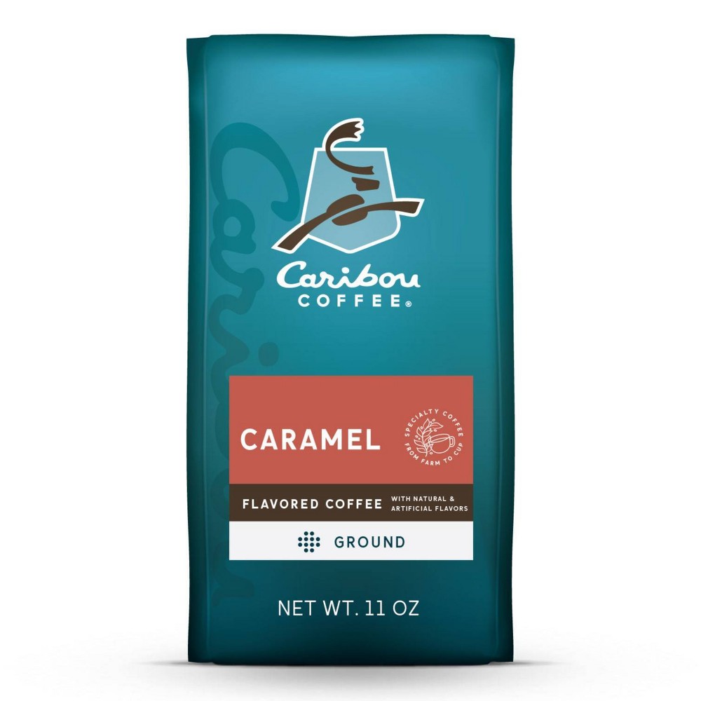 Photos - Coffee Caribou Caramel Hideaway Medium Roast Ground  - 11oz