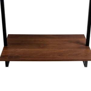 3 Tier and 2 Tier Bathroom Shelves Metal, Wood Hanging Storage Bookshelf - 1 of 4