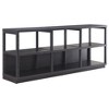 68 Inch Black TV Stand - Henn&Hart - 2 of 4