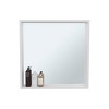 GlasFlength Decorative Wall Mirrors Medicine Cabinet Accent Mirror Wall Mounted Mirror Storage Cabinet for Bathroom Wall, White, 23.6"*2.8"*23.6" - 3 of 4