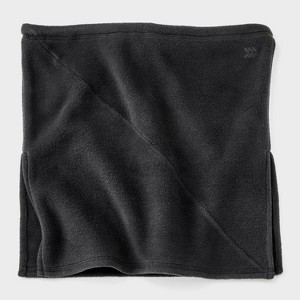 Men's Recycled Polyester Fleece Face Mask - All In Motion™ Black - 1 of 3