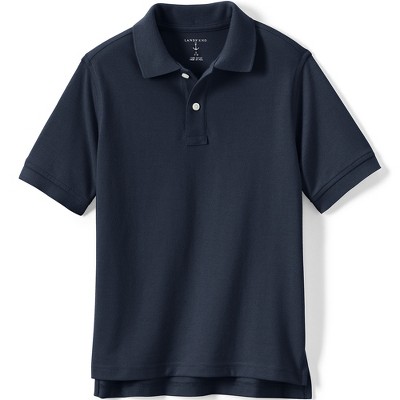 Lands' End School Uniform Kids Short Sleeve Mesh Polo Shirt - Small ...
