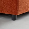 NicBex Chenille Accent Chair,Upholstered Living Room Chairs with Moveable Backrest Pillow,Modern Armless Chair,Accent Chairs for Living Room - 3 of 4
