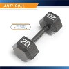 Keppi Cast Iron Hex Dumbbells - 20 Pounds - 2 of 4