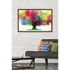Trends International Color Bursting Tree Framed Wall Poster Prints - 2 of 4
