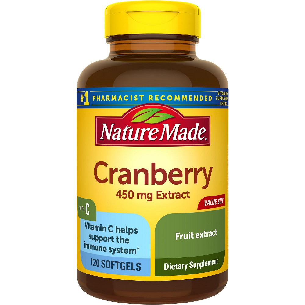 UPC 031604027797 product image for Nature Made Cranberry with Vitamin C for Immune and Antioxidant Support Softgels | upcitemdb.com