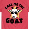 Boys' - Instant Message - Call Me The Goat Short Sleeve Graphic T-Shirt - 2 of 4