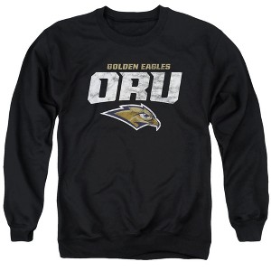 Oral Roberts University Official Golden Eagles Logo Adult Crewneck Sweatshirt - 1 of 4