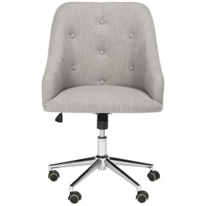 Evelynn Tufted Swivel Office Chair  - Safavieh - 1 of 4