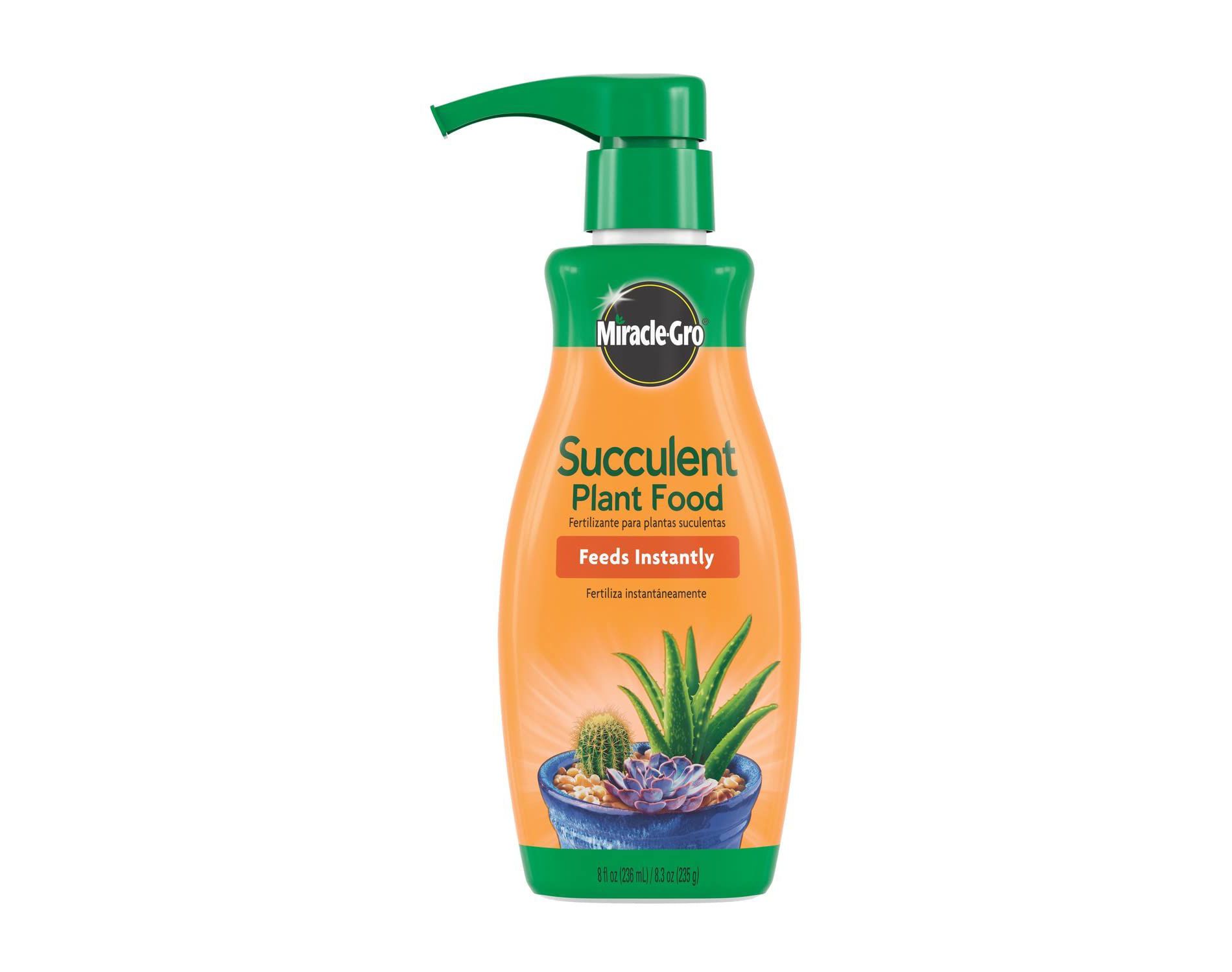 Miracle-Gro Succulent Plant Food, Liquid Plant Food for All Indoor Succulents, Cacti, Jade Plants, A