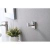 2-Pack Stainless Steel Wall Hooks for Bathroom, Bedroom, Kitchen - 2 of 4