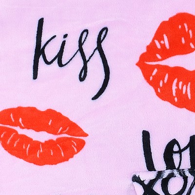 kiss hot pink